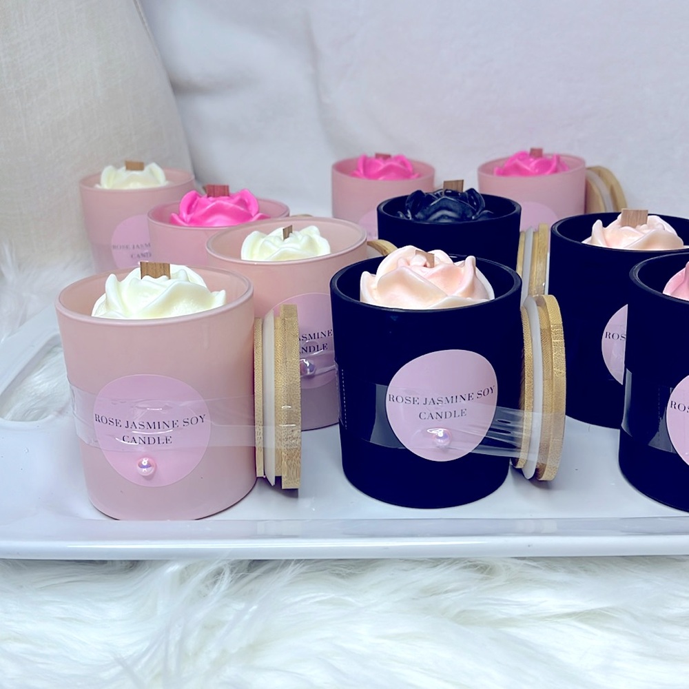 ROSE JASMINE SOY CANDLE